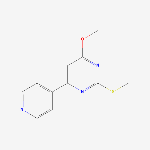 4-methoxy-2-methylsulfanyl-6-pyridin-4-ylpyrimidine (CAS: 863328-29-4) - Related Chemical Product