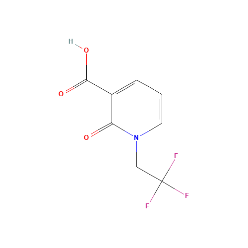 2-oxo-1-(2,2,2-trifluoroethyl)pyridine-3-carboxylic acid (CAS: 1341455-73-9) - Related Chemical Product