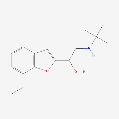 2-(tert-butylamino)-1-(7-ethyl-1-benzofuran-2-yl)ethanol (CAS: 54340-62-4) - Related Chemical Product
