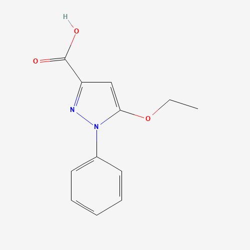 5-ethoxy-1-phenylpyrazole-3-carboxylic acid (CAS: 60872-15-3) - Related Chemical Product