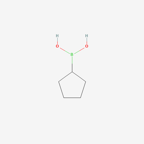 cyclopentylboronic acid;iron (CAS: 32841-83-1) - Chemical Structure and Molecular Formula 