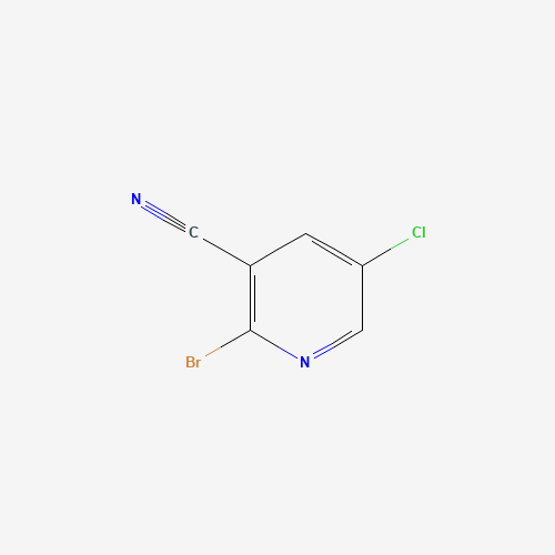 2-bromo-5-chloropyridine-3-carbonitrile (CAS: 1256823-81-0) - Chemical Structure and Molecular Formula 