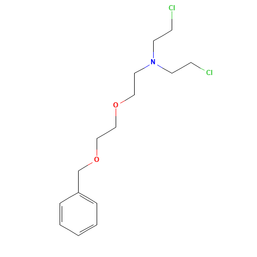 N,N-bis(2-chloroethyl)-2-(2-phenylmethoxyethoxy)ethanamine (CAS: 848980-62-1) - Related Chemical Product