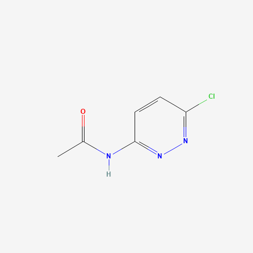 N-(6-chloropyridazin-3-yl)acetamide (CAS: 14959-31-0) - Chemical Structure and Molecular Formula 
