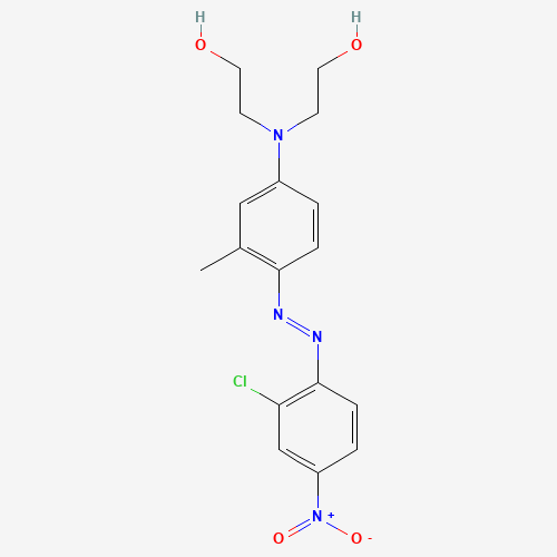 2-[4-[(2-chloro-4-nitrophenyl)diazenyl]-N-(2-hydroxyethyl)-3-methylanilino]ethanol (CAS: 3769-57-1) - Related Chemical Product