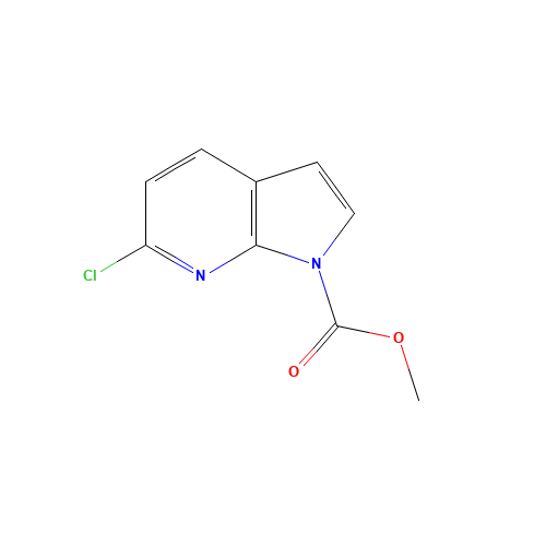 methyl 6-chloropyrrolo[2,3-b]pyridine-1-carboxylate (CAS: 143468-07-9) - Related Chemical Product