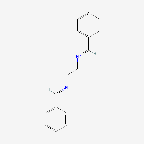 N-[2-(benzylideneamino)ethyl]-1-phenylmethanimine (CAS: 104-71-2) - Chemical Structure and Molecular Formula 