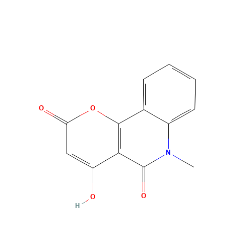 4-hydroxy-6-methylpyrano[3,2-c]quinoline-2,5-dione (CAS: 18706-63-3) - Related Chemical Product