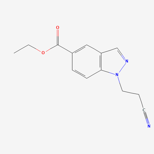 ethyl 1-(2-cyanoethyl)indazole-5-carboxylate (CAS: 192944-86-8) - Related Chemical Product