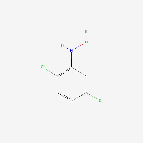 N-(2,5-dichlorophenyl)hydroxylamine (CAS: 43192-05-8) - Chemical Structure and Molecular Formula 