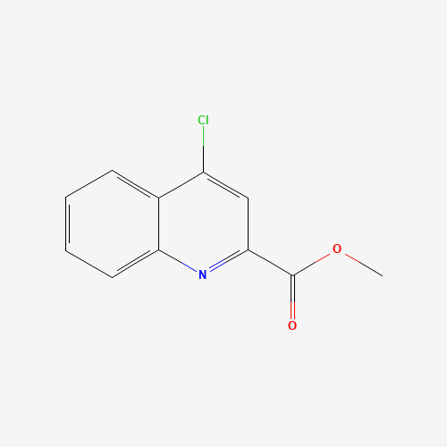 methyl 4-chloroquinoline-2-carboxylate (CAS: 114935-92-1) - Chemical Structure and Molecular Formula 