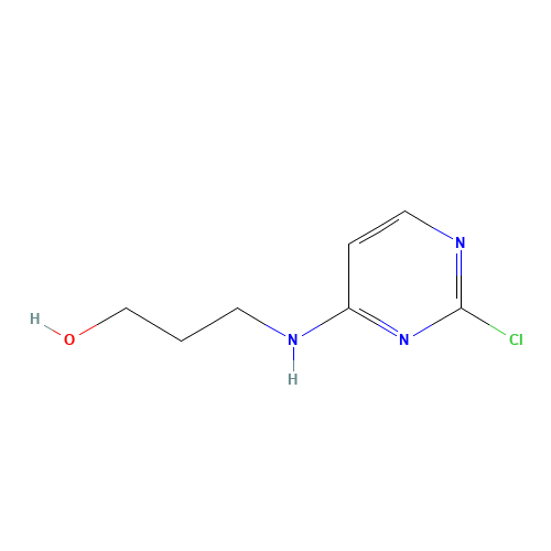 3-[(2-chloropyrimidin-4-yl)amino]propan-1-ol (CAS: 55662-19-6) - Related Chemical Product