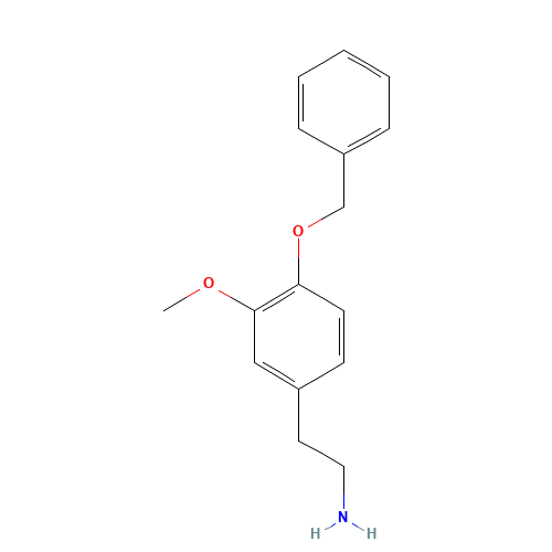 2-(3-methoxy-4-phenylmethoxyphenyl)ethanamine (CAS: 22231-61-4) - Related Chemical Product