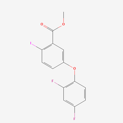 methyl 5-(2,4-difluorophenoxy)-2-iodobenzoate (CAS: 881210-63-5) - Related Chemical Product