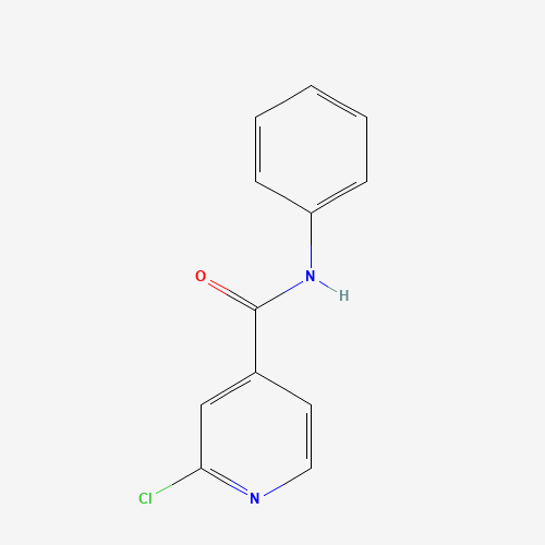 2-chloro-N-phenylpyridine-4-carboxamide (CAS: 80194-83-8) - Chemical Structure and Molecular Formula 