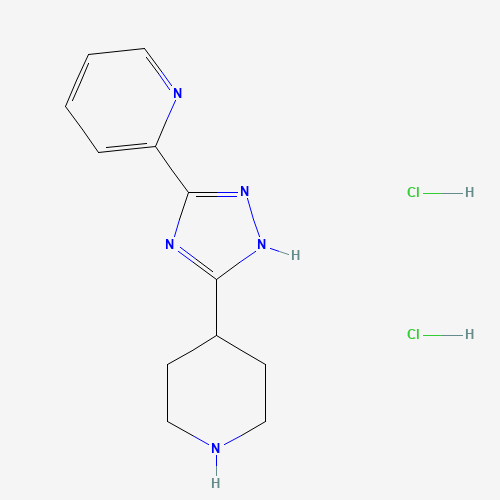2-(5-piperidin-4-yl-1H-1,2,4-triazol-3-yl)pyridine;dihydrochloride (CAS: 868280-58-4) - Related Chemical Product