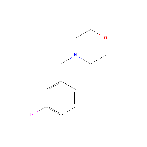 4-[(3-iodophenyl)methyl]morpholine (CAS: 731812-03-6) - Related Chemical Product