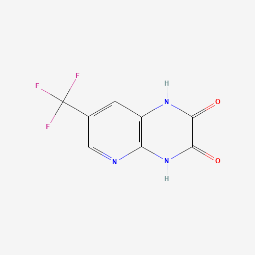 7-(trifluoromethyl)-1,4-dihydropyrido[2,3-b]pyrazine-2,3-dione (CAS: 168123-87-3) - Related Chemical Product