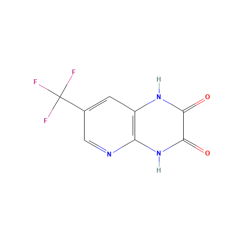 7-(trifluoromethyl)-1,4-dihydropyrido[2,3-b]pyrazine-2,3-dione (CAS: 168123-87-3) - Related Chemical Product