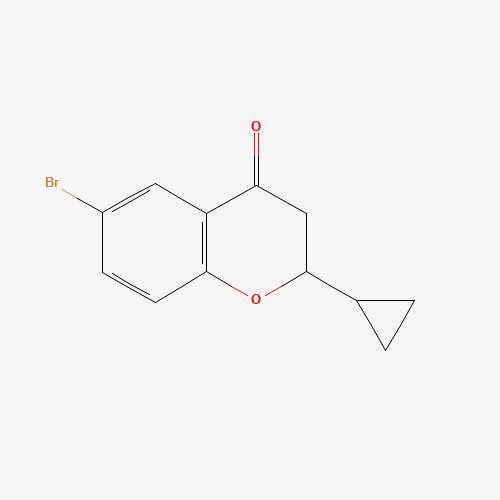 6-bromo-2-cyclopropyl-2,3-dihydrochromen-4-one (CAS: 1311265-02-7) - Related Chemical Product