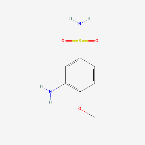 3-amino-4-methoxybenzenesulfonamide (CAS: 6973-08-6) - Related Chemical Product