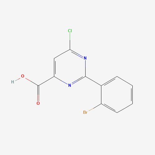 2-(2-bromophenyl)-6-chloropyrimidine-4-carboxylic acid (CAS: 1315364-33-0) - Related Chemical Product