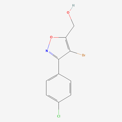 [4-bromo-3-(4-chlorophenyl)-1,2-oxazol-5-yl]methanol (CAS: 1158735-44-4) - Related Chemical Product