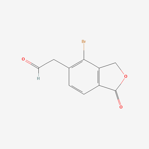 2-(4-bromo-1-oxo-3H-2-benzofuran-5-yl)acetaldehyde (CAS: 1374572-95-8) - Related Chemical Product