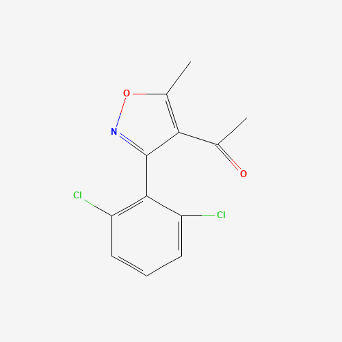1-[3-(2,6-dichlorophenyl)-5-methyl-1,2-oxazol-4-yl]ethanone (CAS: 70565-23-0) - Related Chemical Product