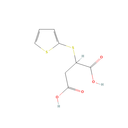 2-thiophen-2-ylsulfanylbutanedioic acid (CAS: 3807-43-0) - Related Chemical Product