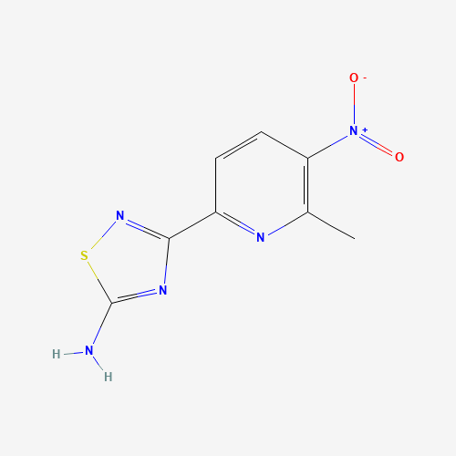 3-(6-methyl-5-nitropyridin-2-yl)-1,2,4-thiadiazol-5-amine (CAS: 1179362-62-9) - Related Chemical Product