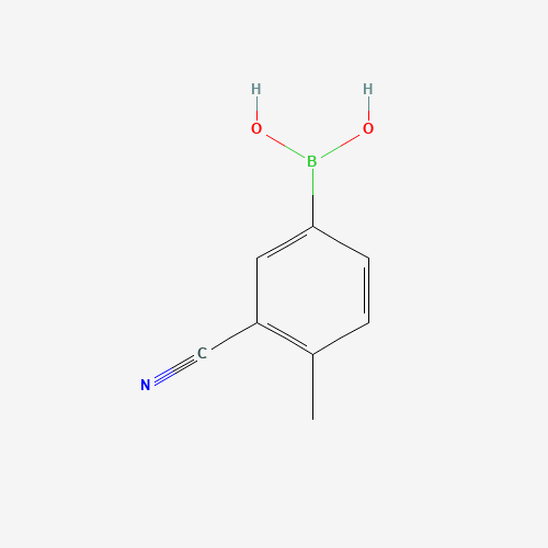(3-cyano-4-methylphenyl)boronic acid (CAS: 911210-49-6) - Related Chemical Product