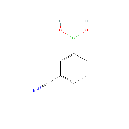 (3-cyano-4-methylphenyl)boronic acid (CAS: 911210-49-6) - Related Chemical Product