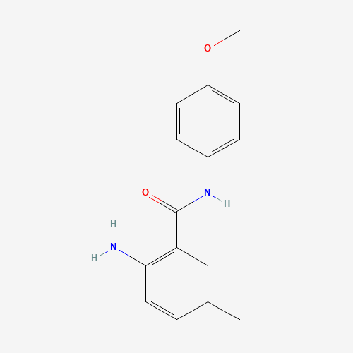 2-amino-N-(4-methoxyphenyl)-5-methylbenzamide (CAS: 219492-18-9) - Related Chemical Product