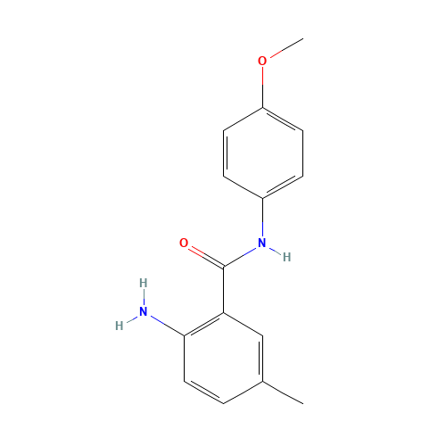2-amino-N-(4-methoxyphenyl)-5-methylbenzamide (CAS: 219492-18-9) - Related Chemical Product