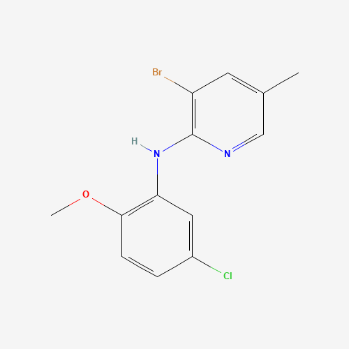 3-bromo-N-(5-chloro-2-methoxyphenyl)-5-methylpyridin-2-amine (CAS: 934542-90-2) - Related Chemical Product