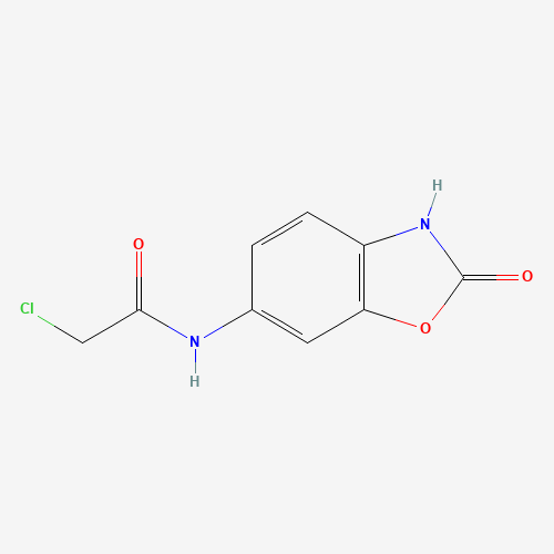 2-chloro-N-(2-oxo-3H-1,3-benzoxazol-6-yl)acetamide (CAS: 496056-68-9) - Related Chemical Product