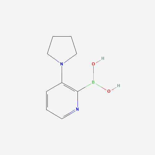 (3-pyrrolidin-1-ylpyridin-2-yl)boronic acid (CAS: 948593-69-9) - Related Chemical Product