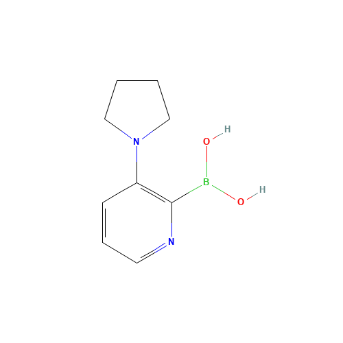 (3-pyrrolidin-1-ylpyridin-2-yl)boronic acid (CAS: 948593-69-9) - Related Chemical Product