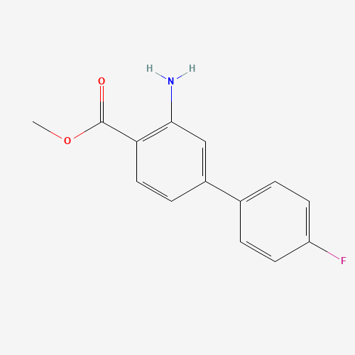 methyl 2-amino-4-(4-fluorophenyl)benzoate (CAS: 1201937-28-1) - Related Chemical Product