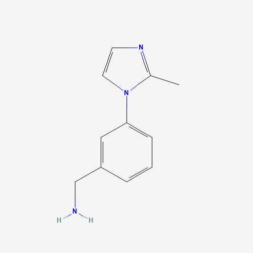 [3-(2-methylimidazol-1-yl)phenyl]methanamine (CAS: 912569-62-1) - Related Chemical Product