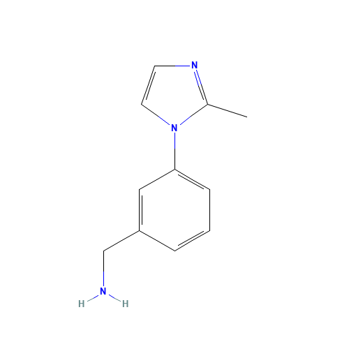[3-(2-methylimidazol-1-yl)phenyl]methanamine (CAS: 912569-62-1) - Related Chemical Product