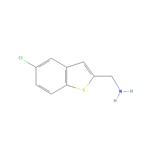 (5-chloro-1-benzothiophen-2-yl)methanamine (CAS: 165735-62-6) - Related Chemical Product