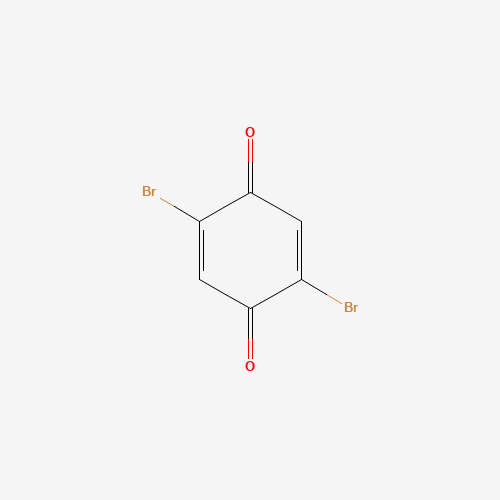 2,5-dibromocyclohexa-2,5-diene-1,4-dione (CAS: 1633-14-3) - Chemical Structure and Molecular Formula 