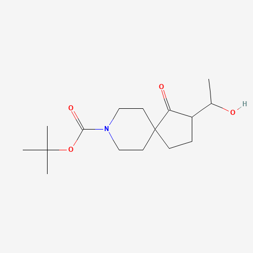 tert-butyl 3-(1-hydroxyethyl)-4-oxo-8-azaspiro[4.5]decane-8-carboxylate (CAS: 849203-23-2) - Related Chemical Product