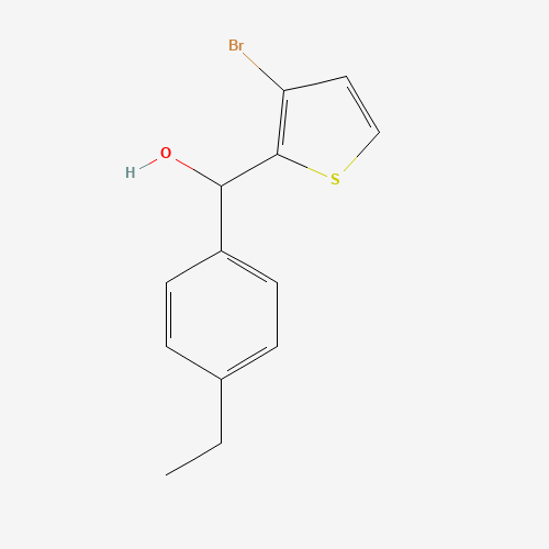 (3-bromothiophen-2-yl)-(4-ethylphenyl)methanol (CAS: 842135-70-0) - Related Chemical Product