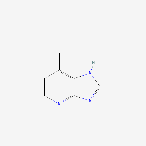 7-methyl-1H-imidazo[4,5-b]pyridine (CAS: 27582-20-3) - Chemical Structure and Molecular Formula 