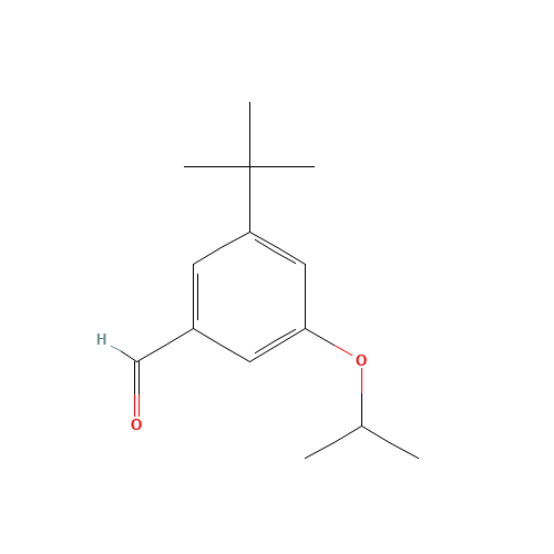 3-tert-butyl-5-propan-2-yloxybenzaldehyde (CAS: 1289090-75-0) - Related Chemical Product