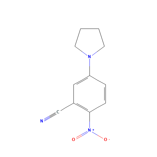 2-nitro-5-pyrrolidin-1-ylbenzonitrile (CAS: 733806-20-7) - Related Chemical Product