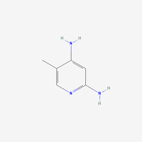 5-methylpyridine-2,4-diamine (CAS: 1033203-34-7) - Chemical Structure and Molecular Formula 